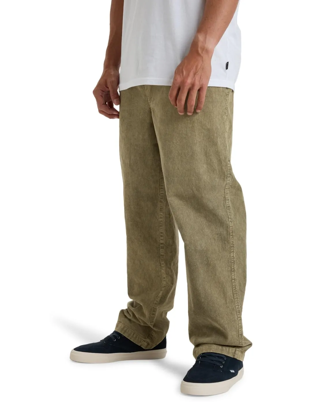 Billabong Larry Cord pantaloni uomo velluto vita elastica
