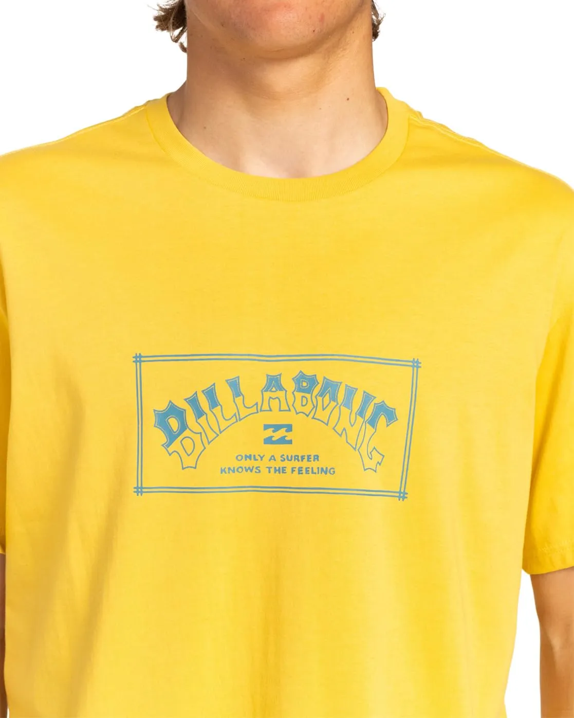 Billabong Arch SS t-shirt uomo gialla manica corta