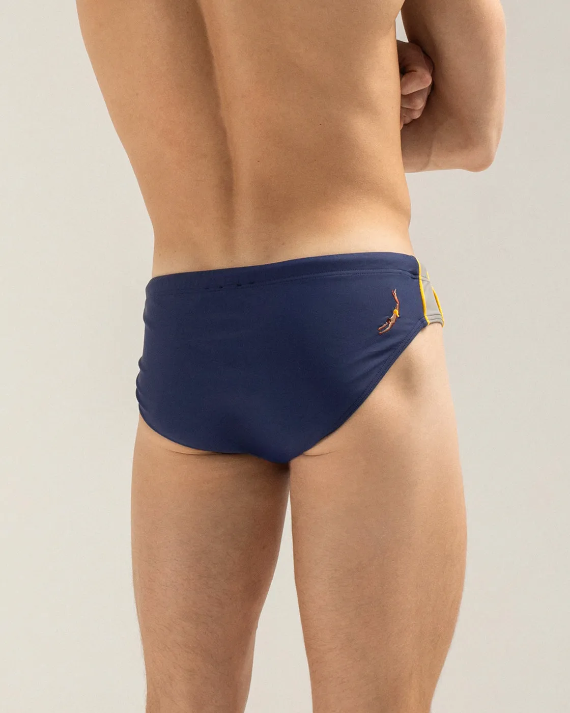 Mosso Sunwear Blue Panel slip mare blu
