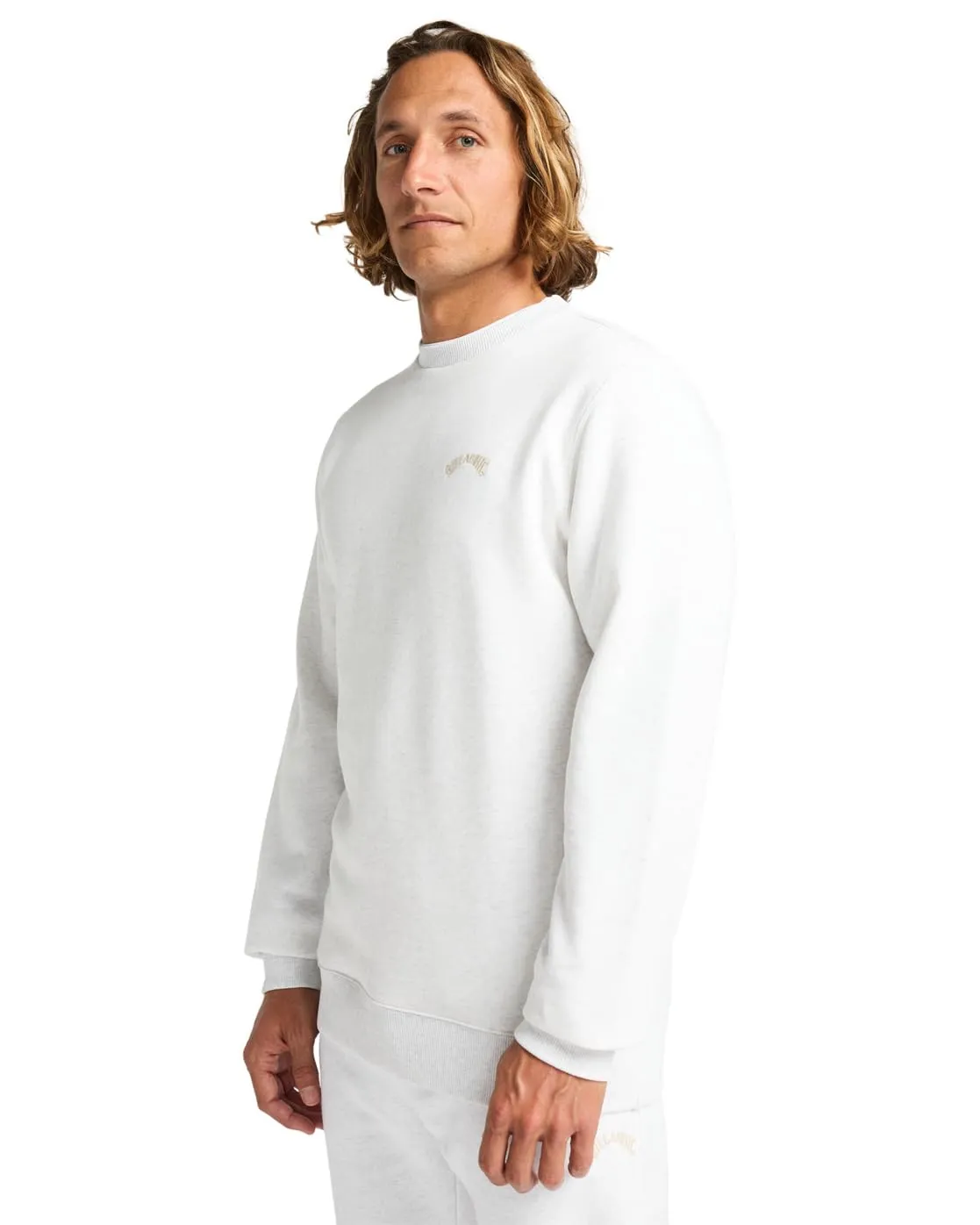 Billabong Arch CR Maglione Uomo S Oatmeal Heather