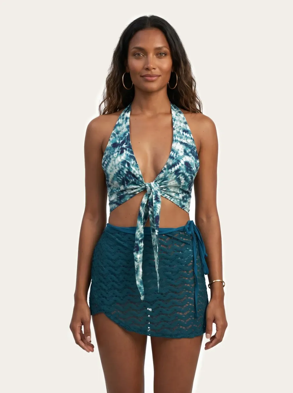 4 Giveness Aqua Jungle top bikini fantasia