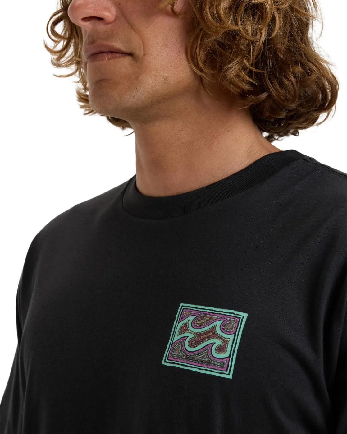 Billabong Crayon Wave SS T-Shirt Uomo Cotone