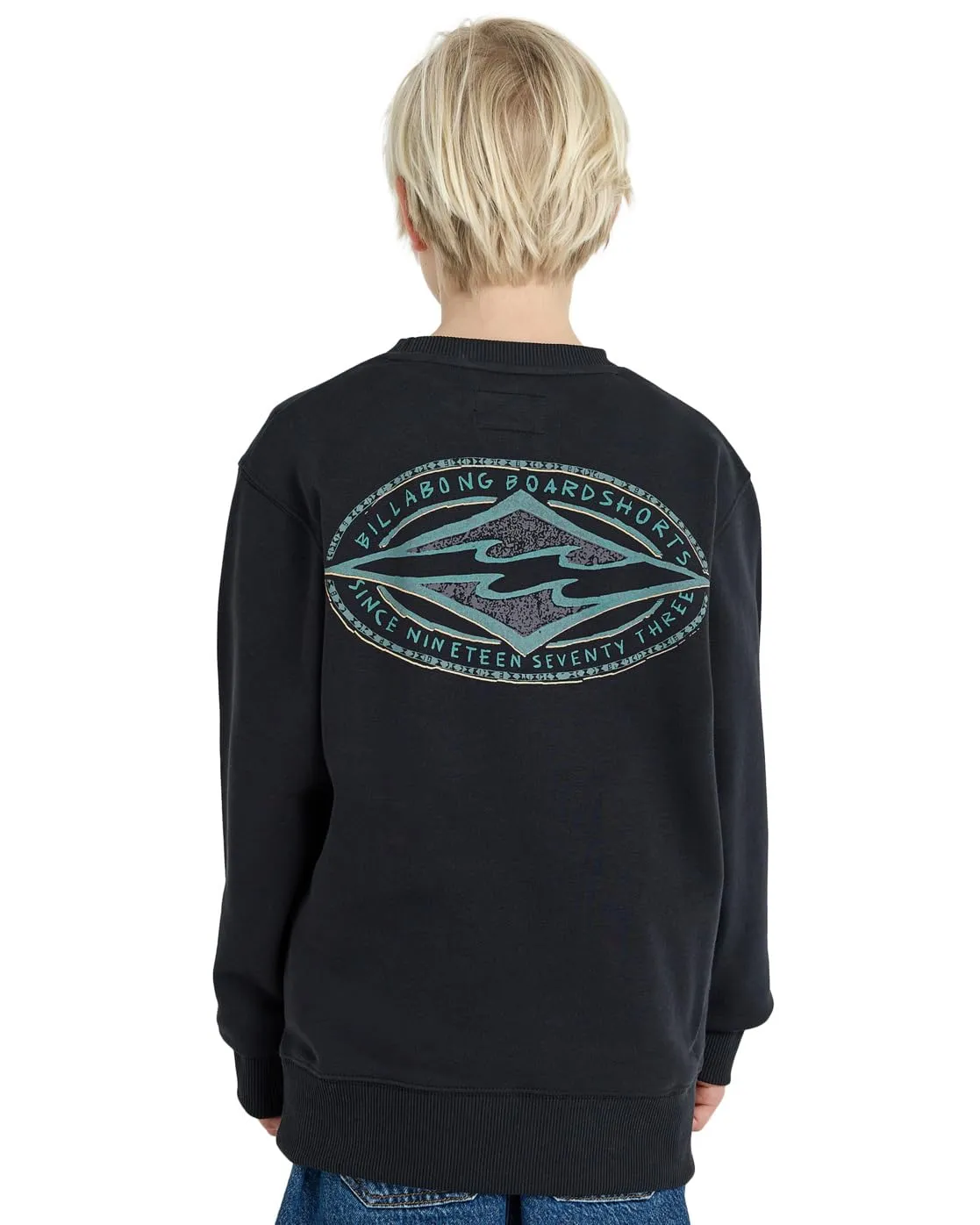 Billabong Foundation CR felpa bambini nera pack singolo