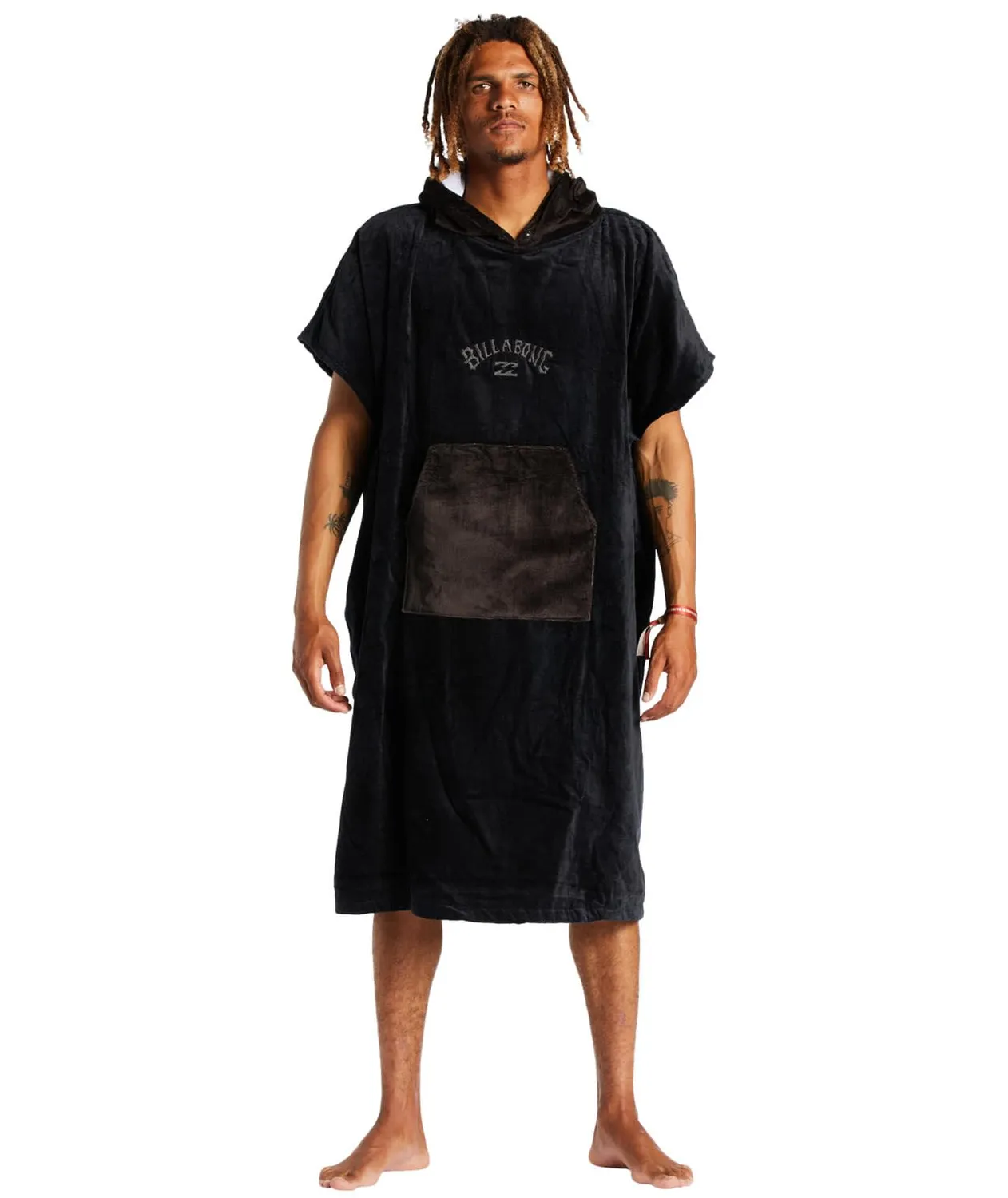 Billabong Hooded Towel poncho mare nero taglia unica cotone