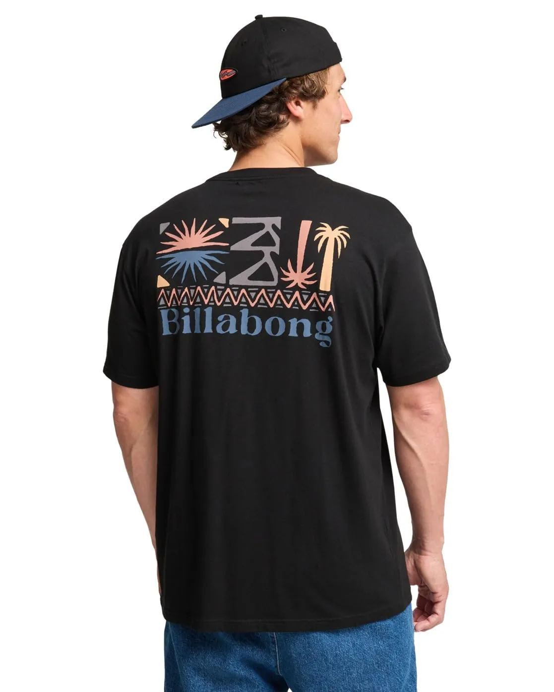 Billabong Segment SS t-shirt uomo nero girocollo