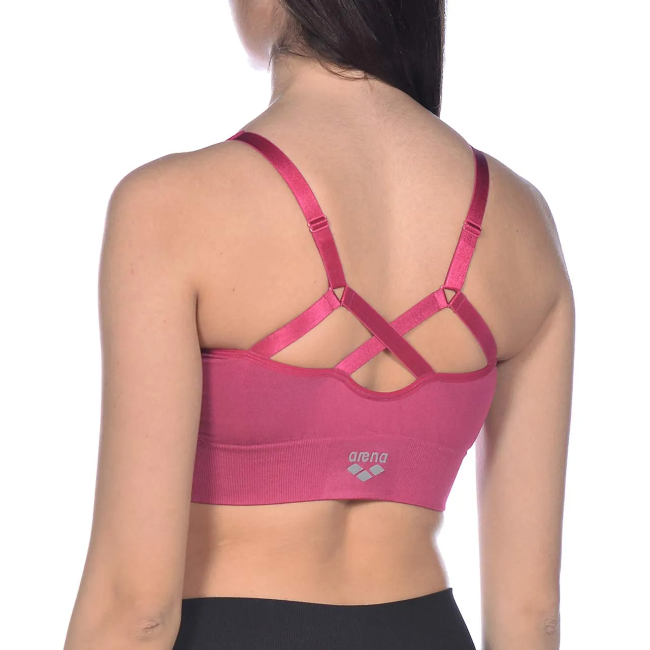 Arena Seamless top sportivo senza cuciture regolabile