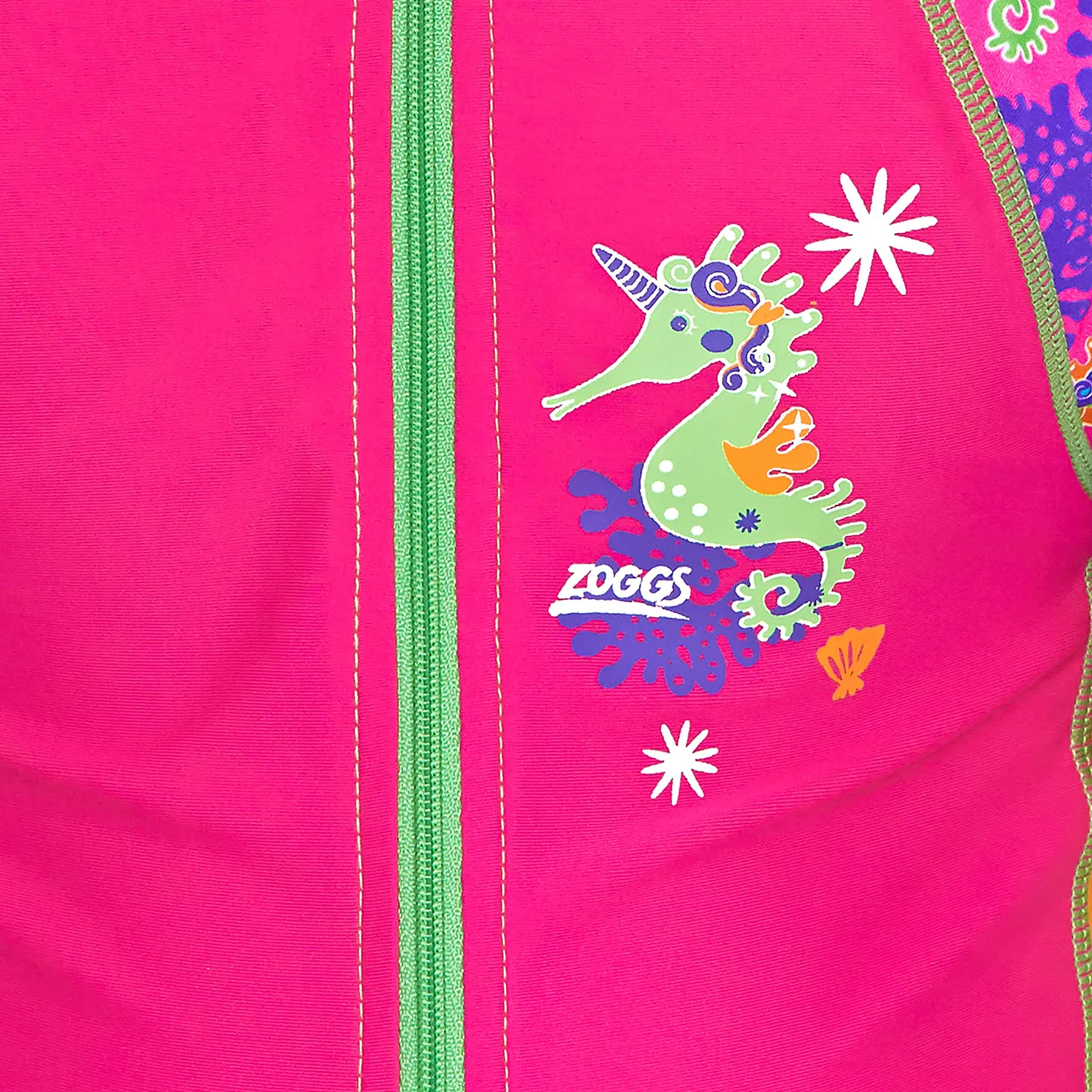 Zoggs Sea Unicorn costume intero bimba UPF 50+