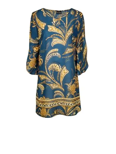 Charmline C3750 tunica ocean-pineapple maniche lunghe