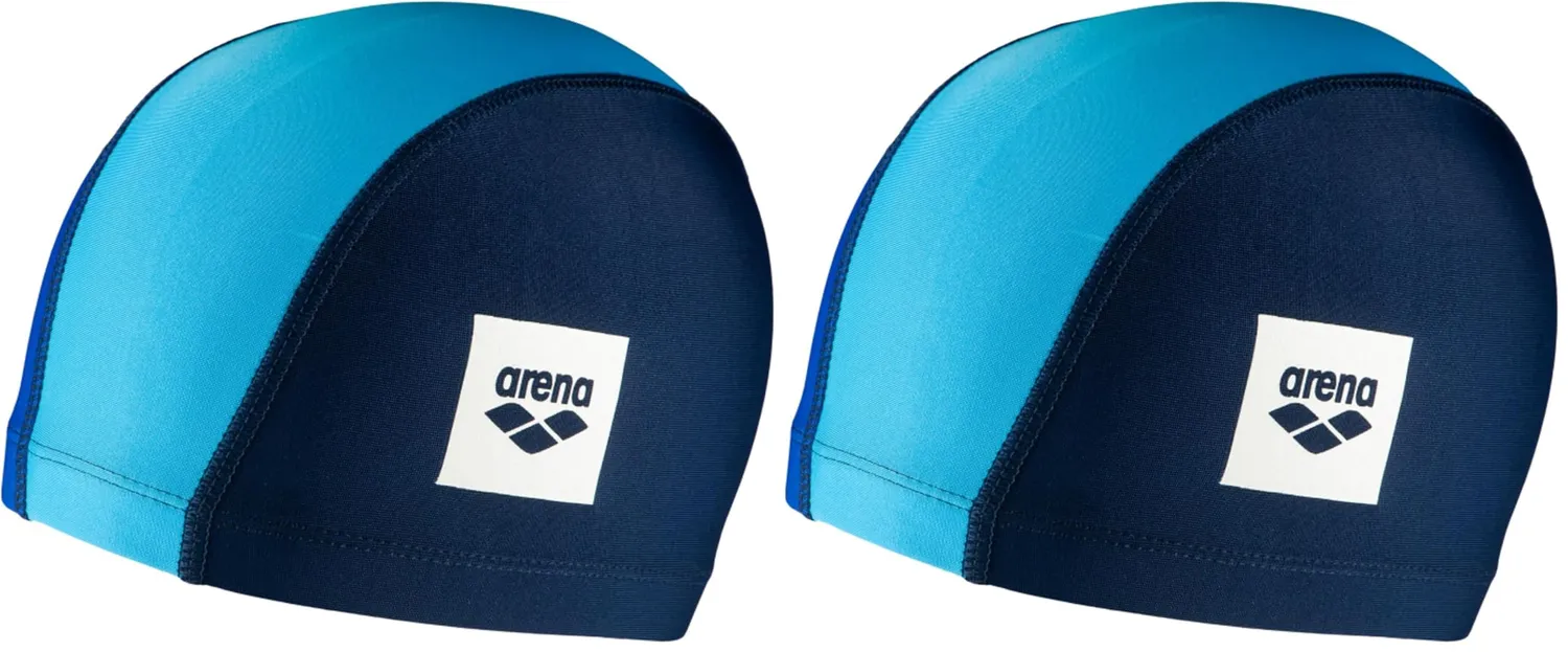 Arena Unix II cuffia bambino blu navy tessuto elastico
