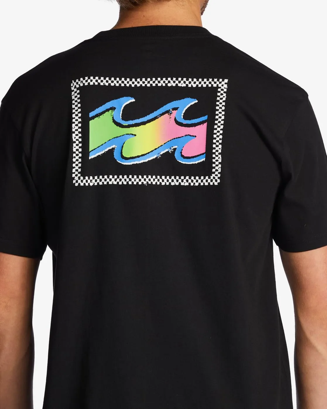 Billabong Crayon Wave SS camicia uomo nera manica corta