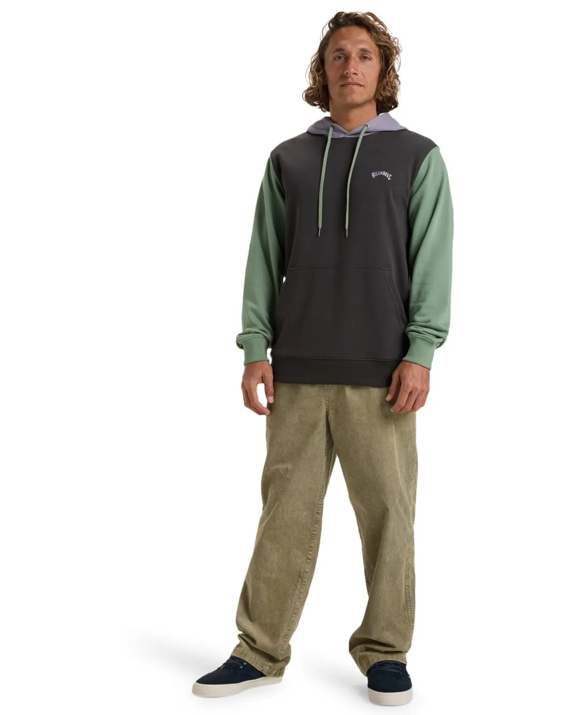 Billabong Arch Block Po Lt felpa uomo cotone riciclato