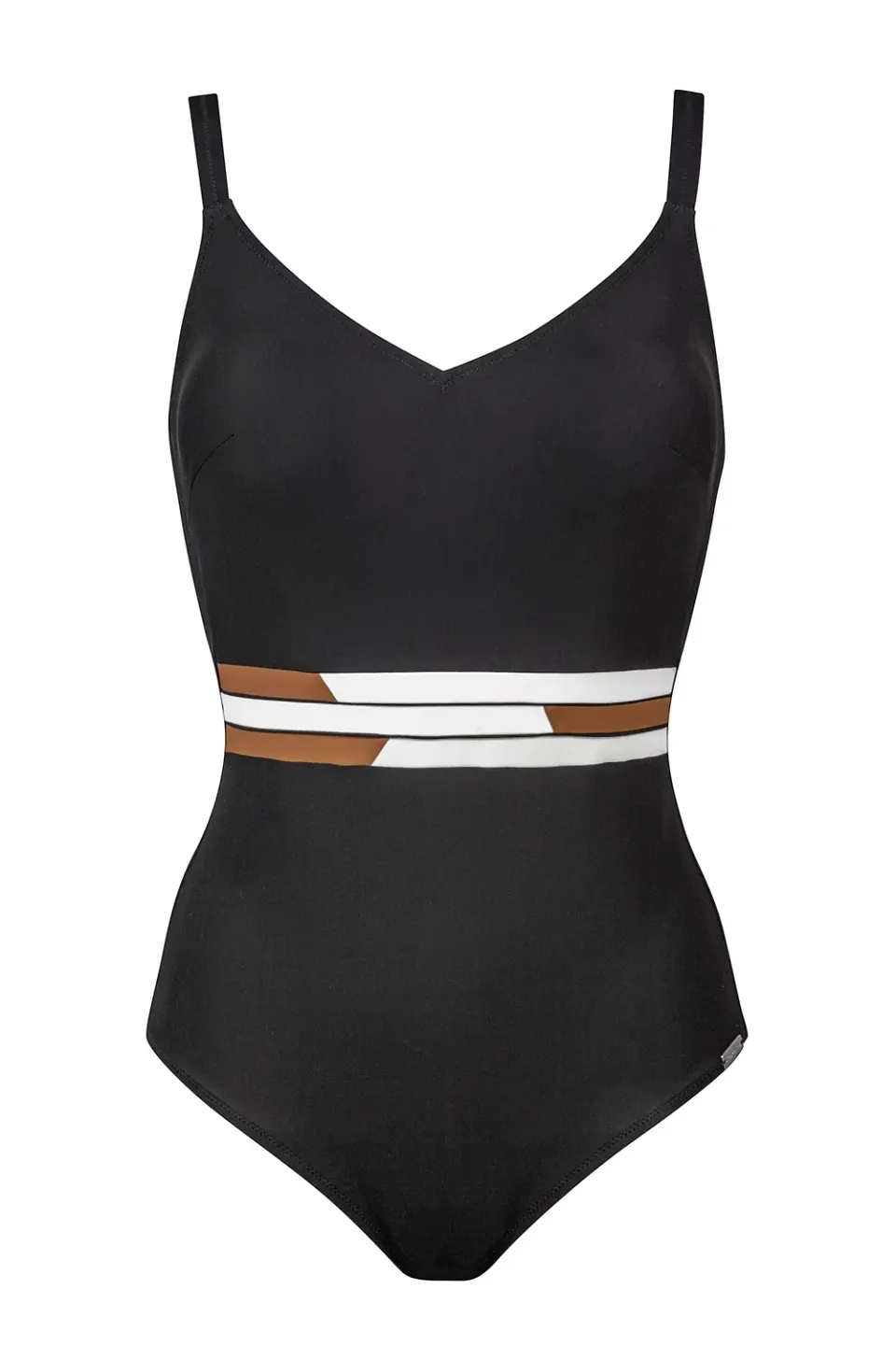 Charmline 1309 costume intero nero modellante