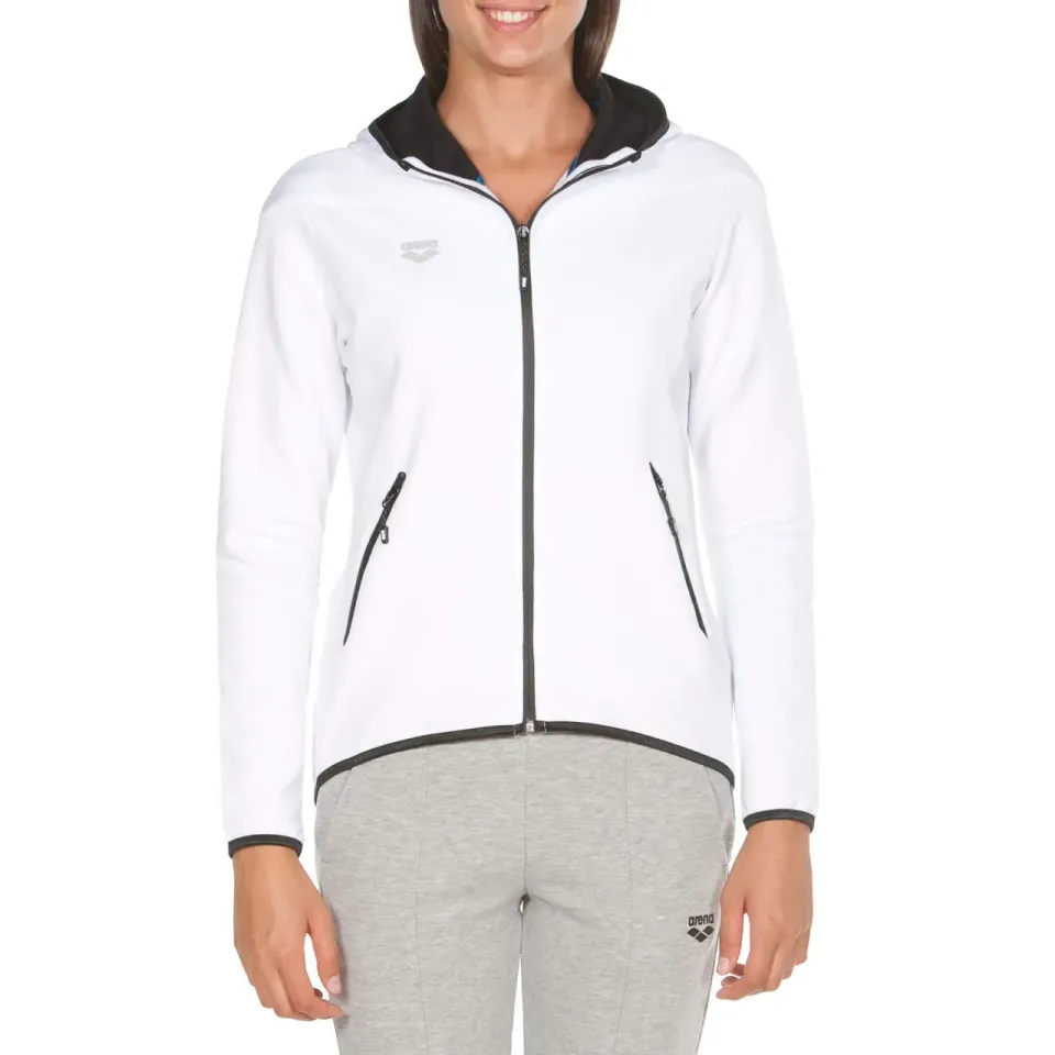 Arena W Gym Hooded F/Z Jacket giacca donna con zip calda