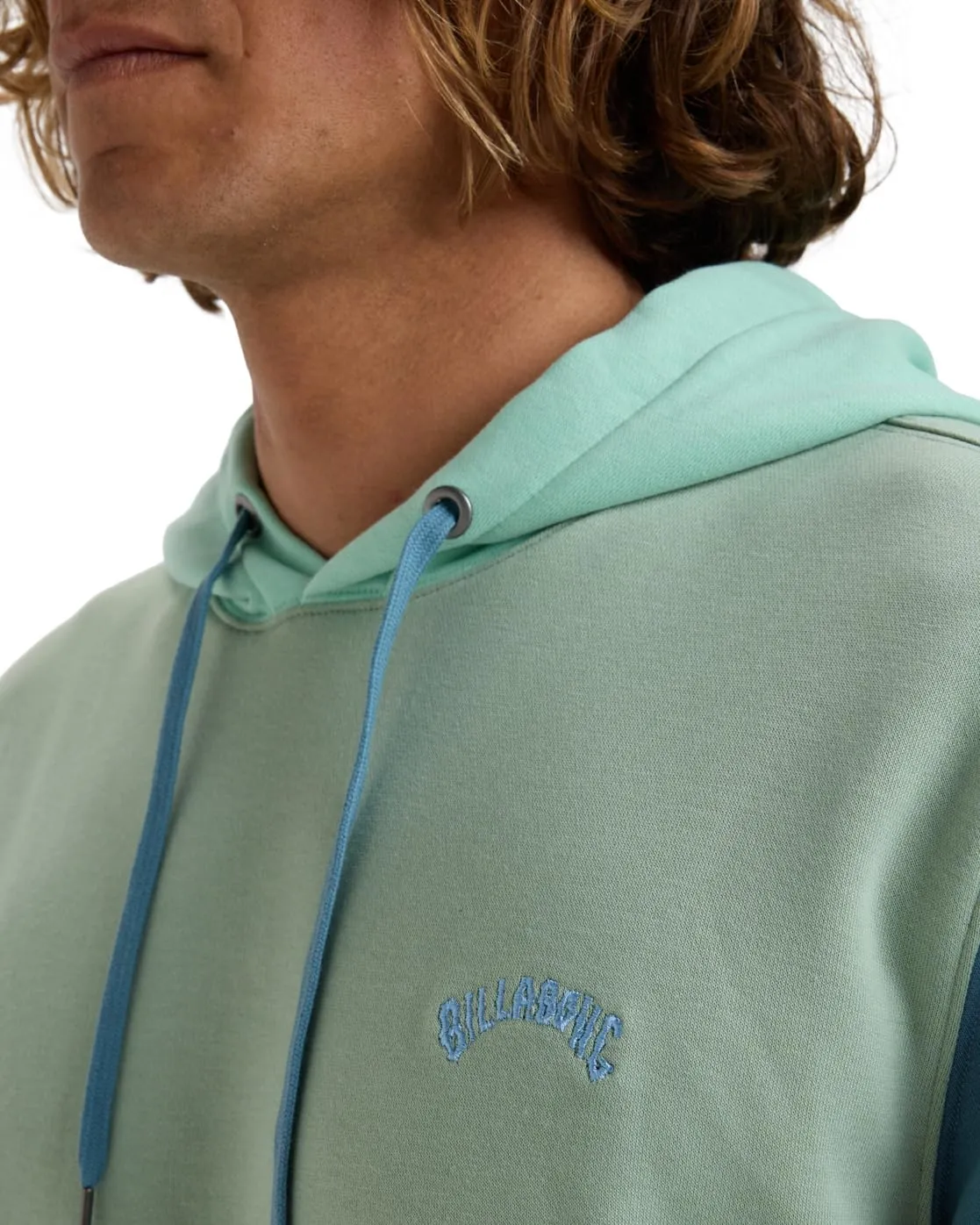 Billabong Arch Block Po Lt felpa uomo seafoam cotone