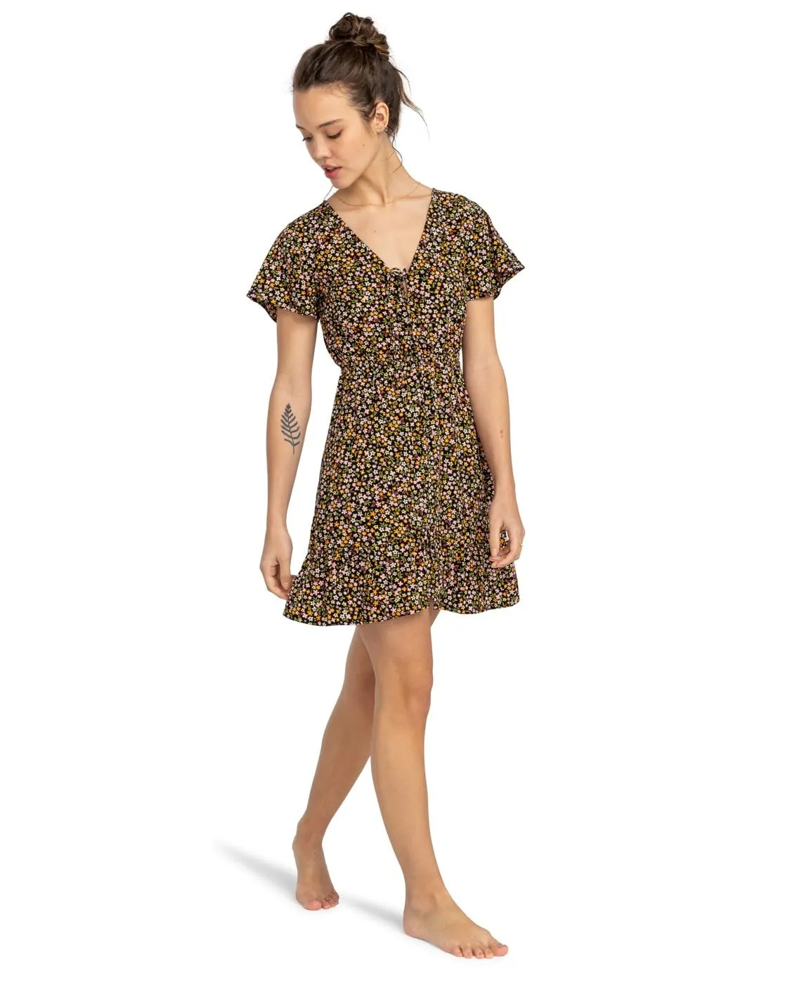 Billabong Day Trippin Vestito Donna viscosa scollo V
