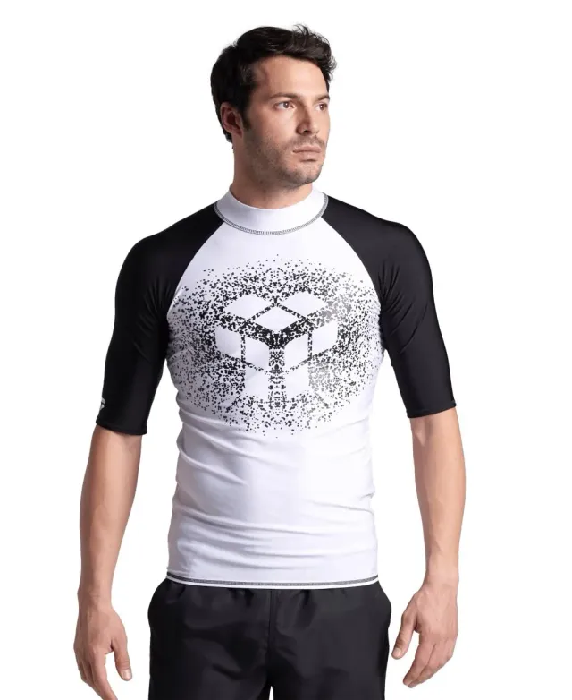 Arena Rash Vest Graphic rash guard uomo manica corta