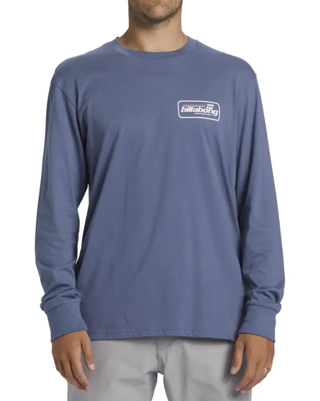Billabong Walled LS maglietta uomo manica lunga cotone 180g