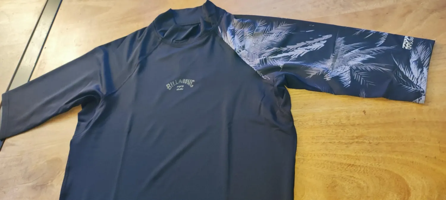 Billabong Contrast Allover rashguard uomo L maniche corte