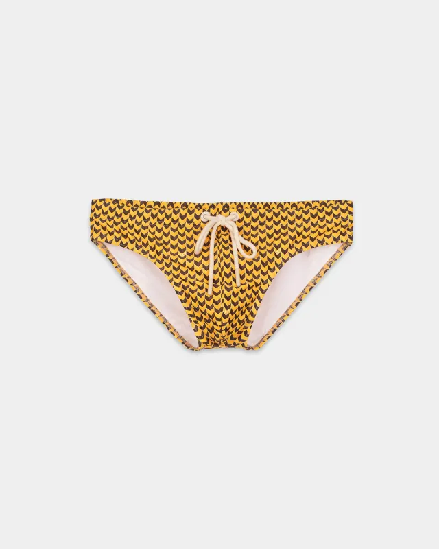 Mosso Sunwear Grains Slip Mare Ocra Fantasia