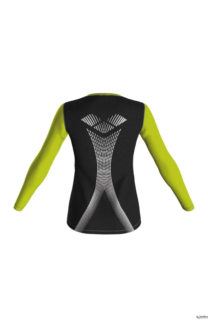 Arena W Run H/Z Maglia Donna Running Maniche Lunghe Zip