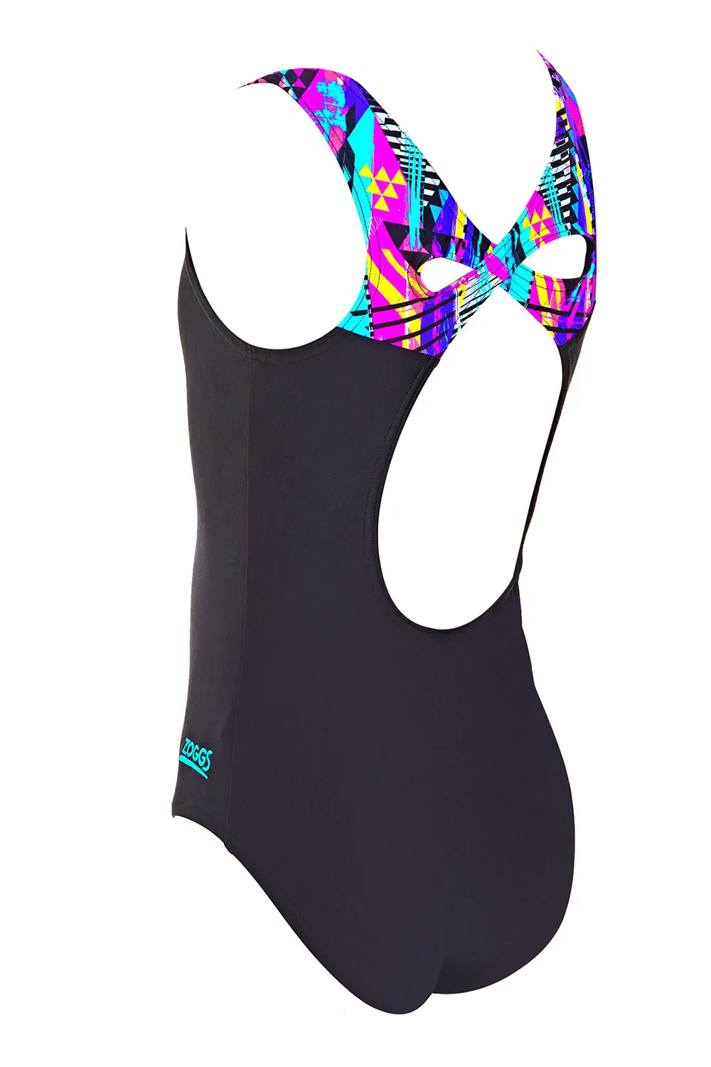 Zoggs Labrynth Infinity Back costume bambina Hydrolife