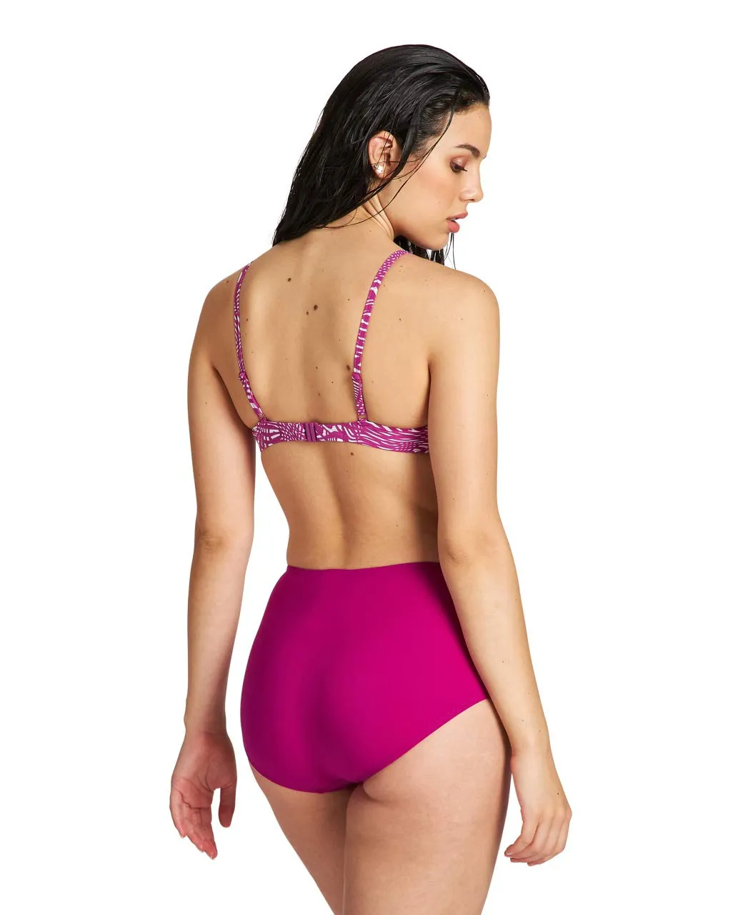 Arena Clara Bikini Donna Coppa B Modellante Vita Alta