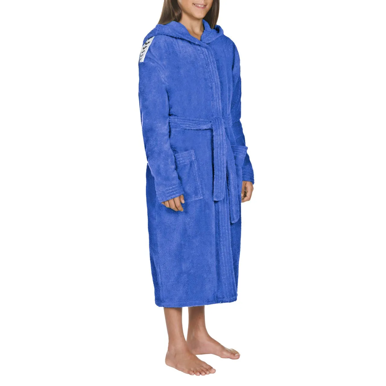 Arena Core Soft Junior accappatoio bambino blu cotone