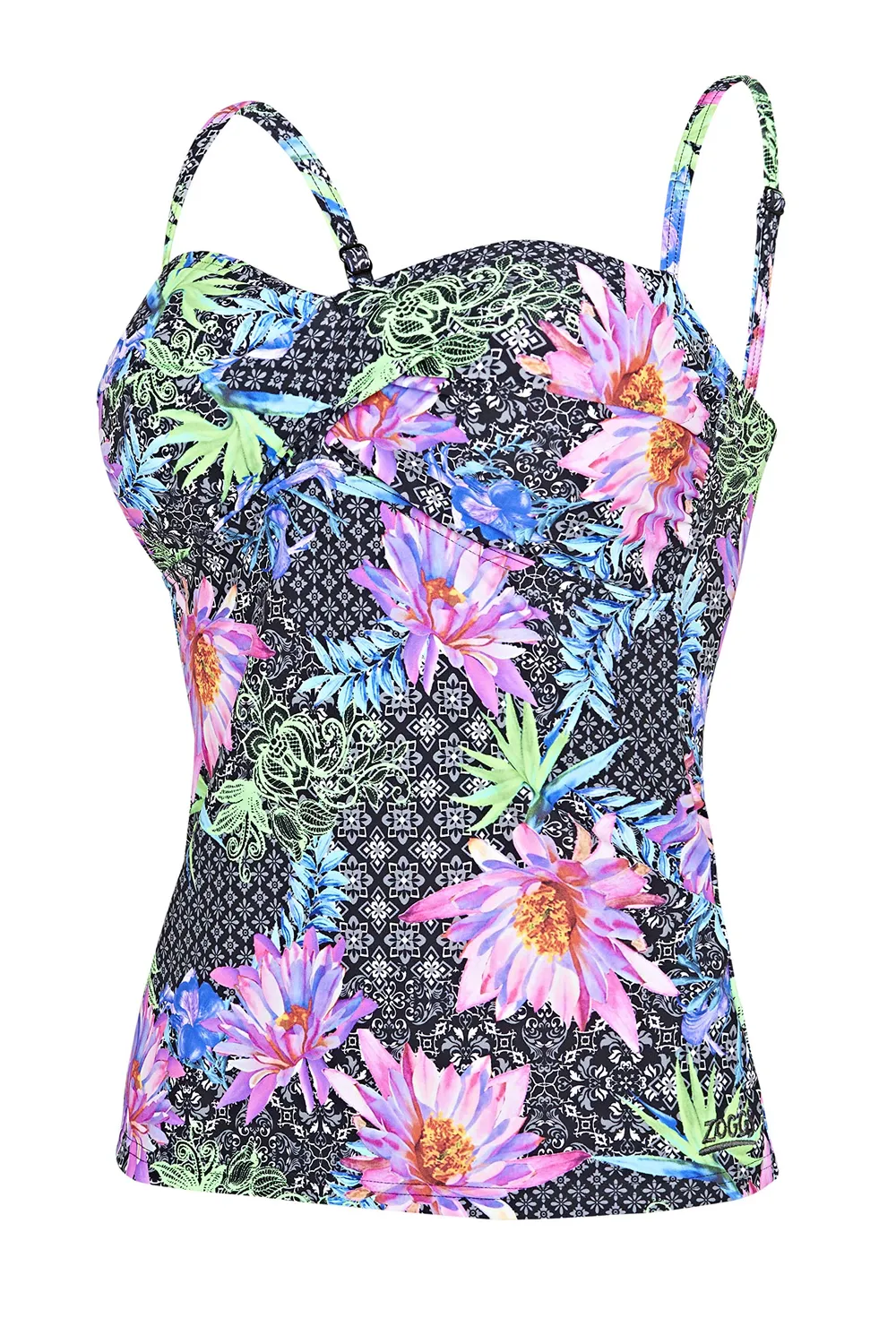 Zoggs Mystique Tankini Top costume donna IT 46