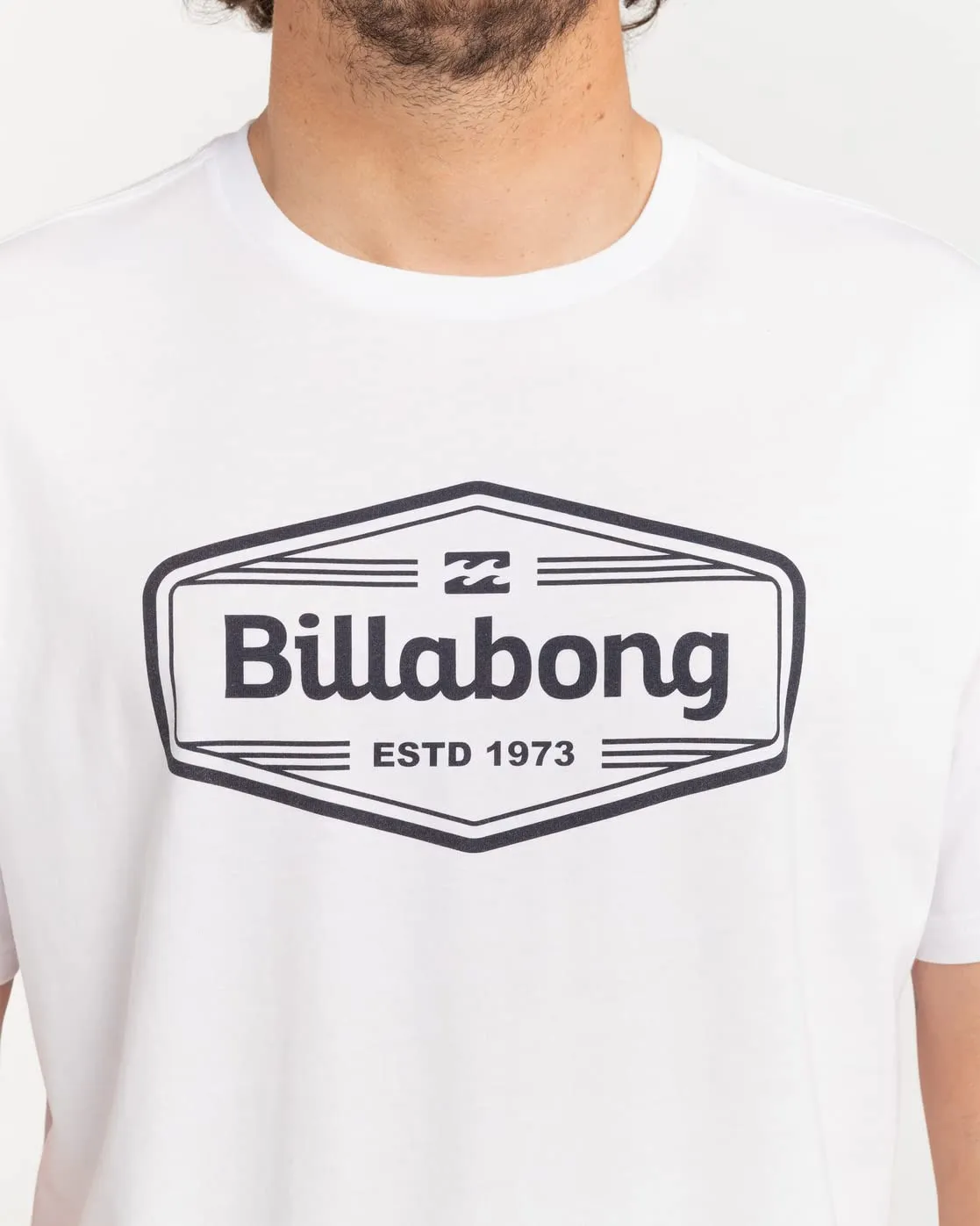 Billabong Unity Stacked SS t-shirt uomo bianca cotone