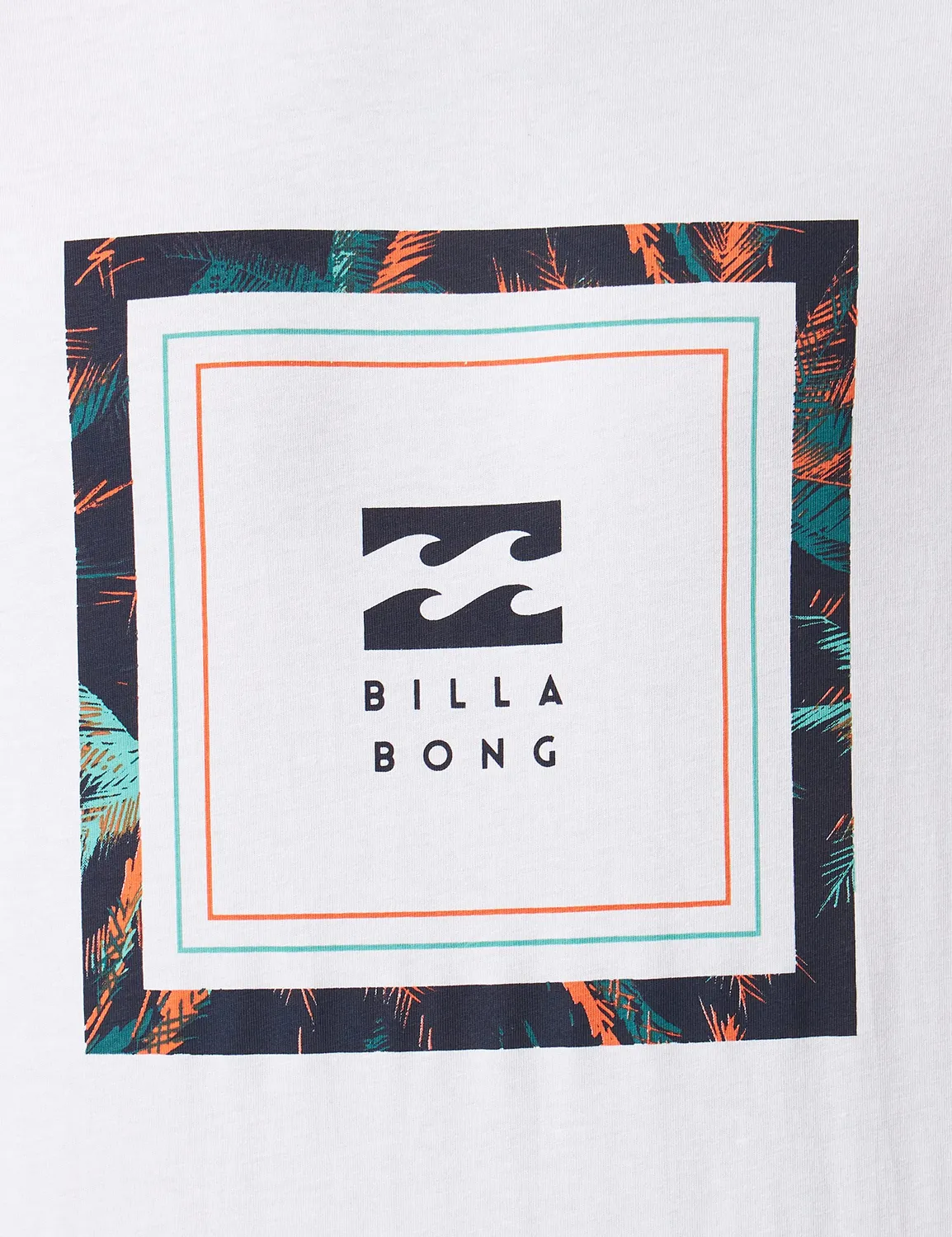Billabong Themed SS maglietta uomo cotone nero