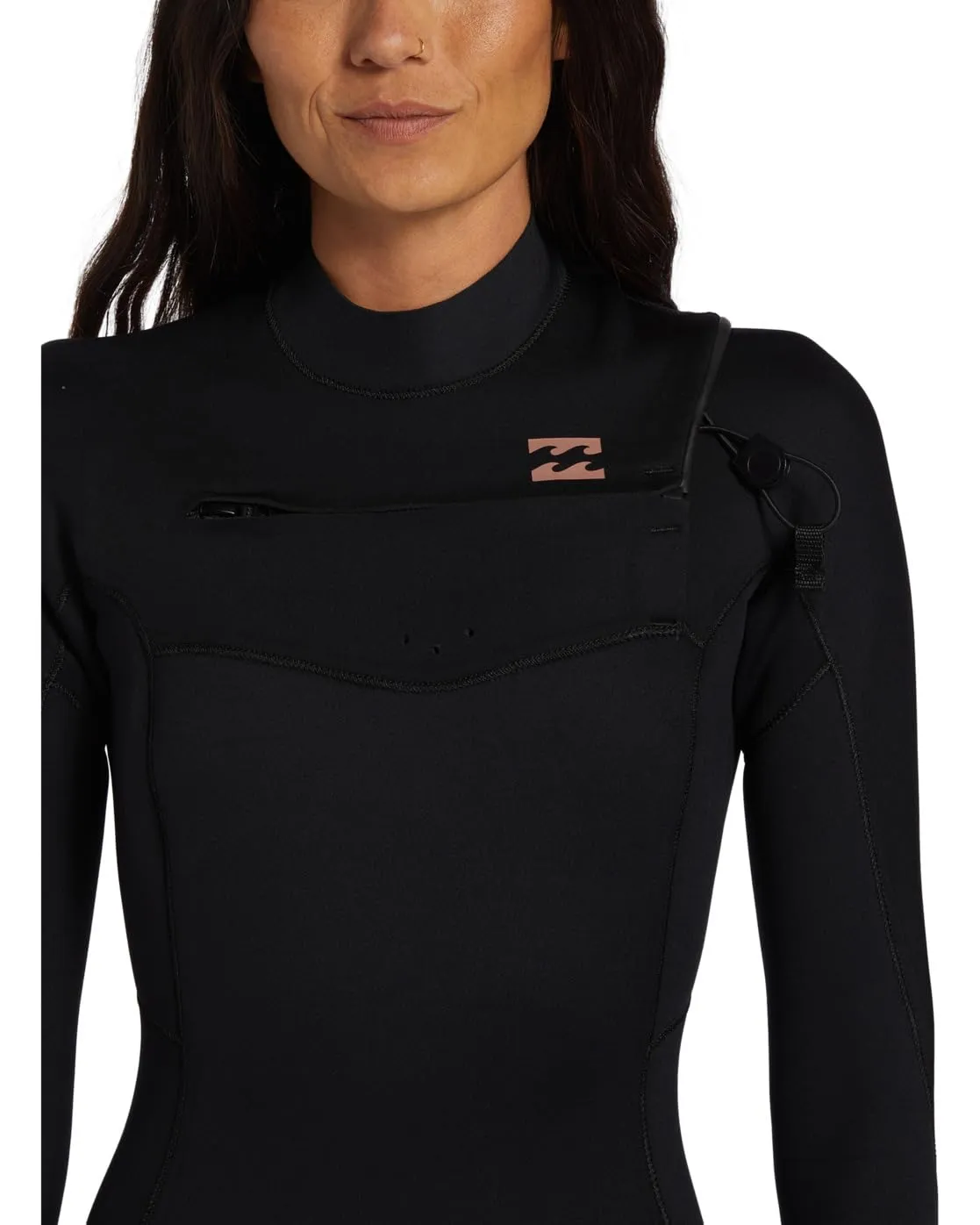 Billabong Foil 5/4 muta donna L zip petto invernale