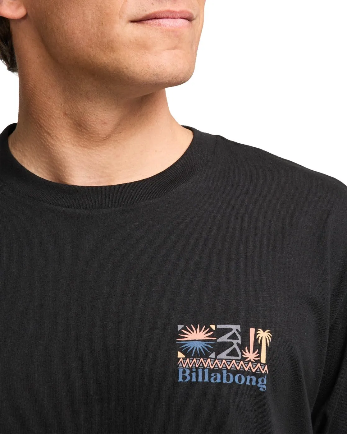 Billabong Segment SS t-shirt uomo nero girocollo