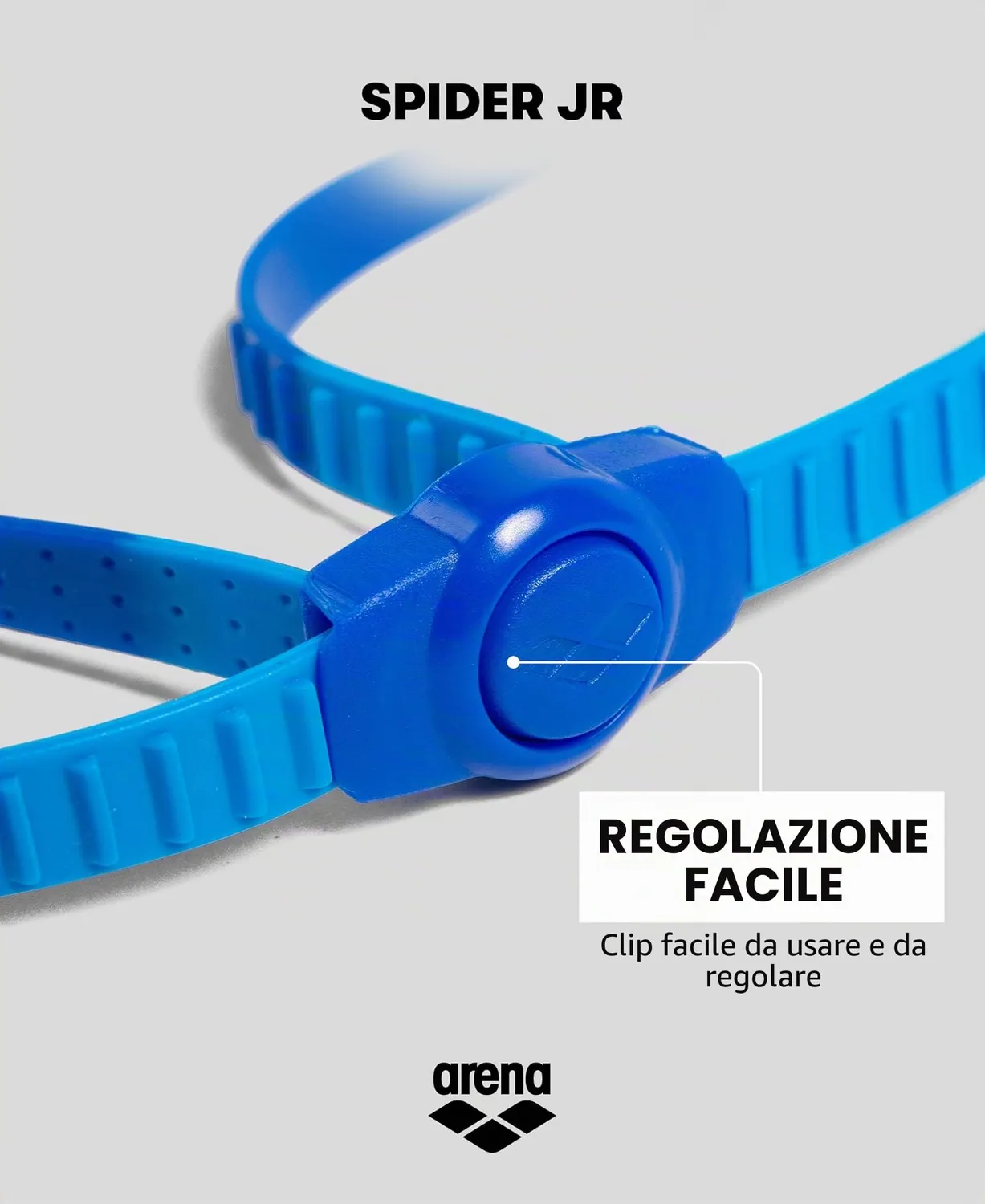 Arena Spider Junior occhialini bimbo lime fucsia mirror