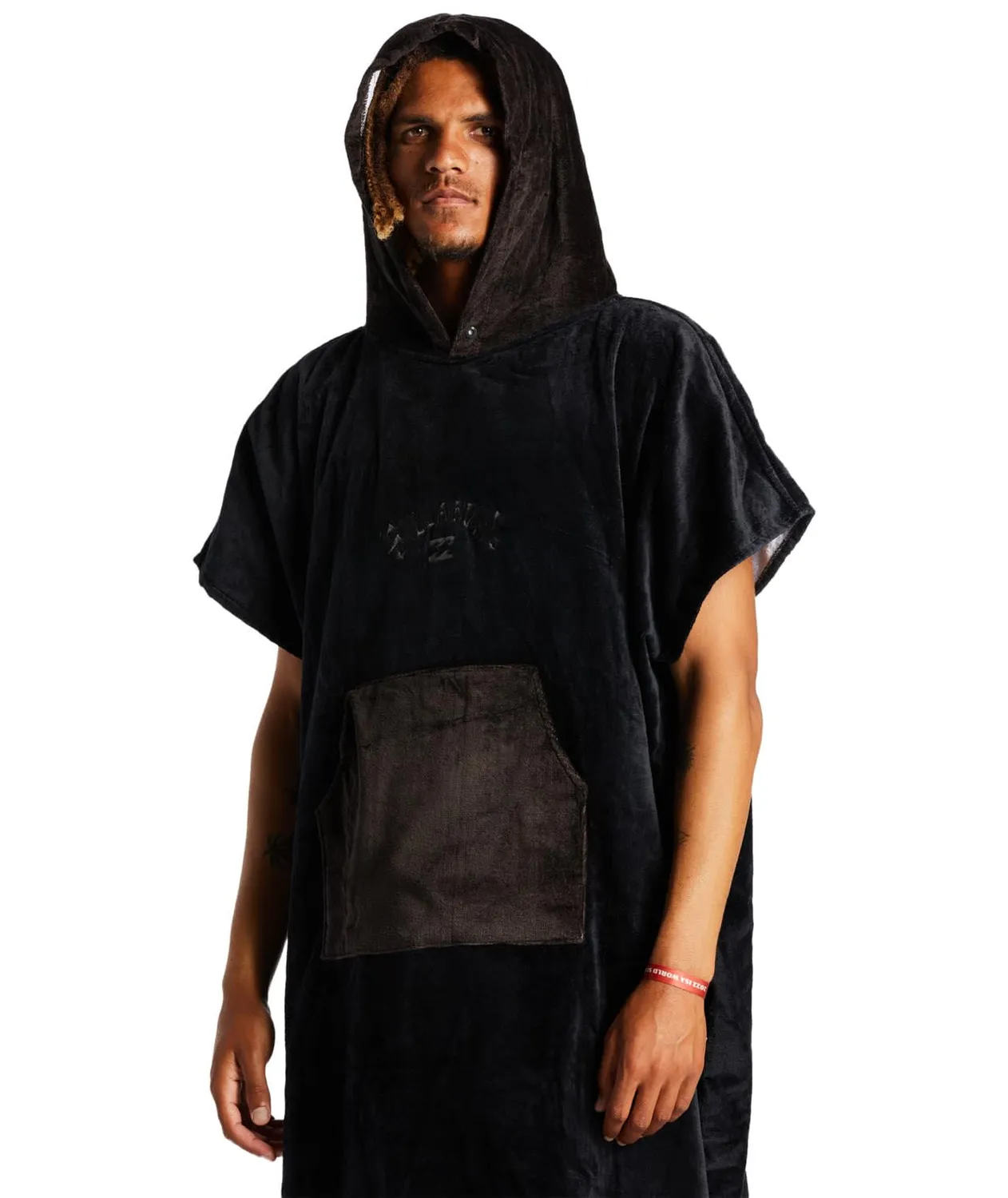 Billabong Hooded Towel poncho mare nero taglia unica cotone