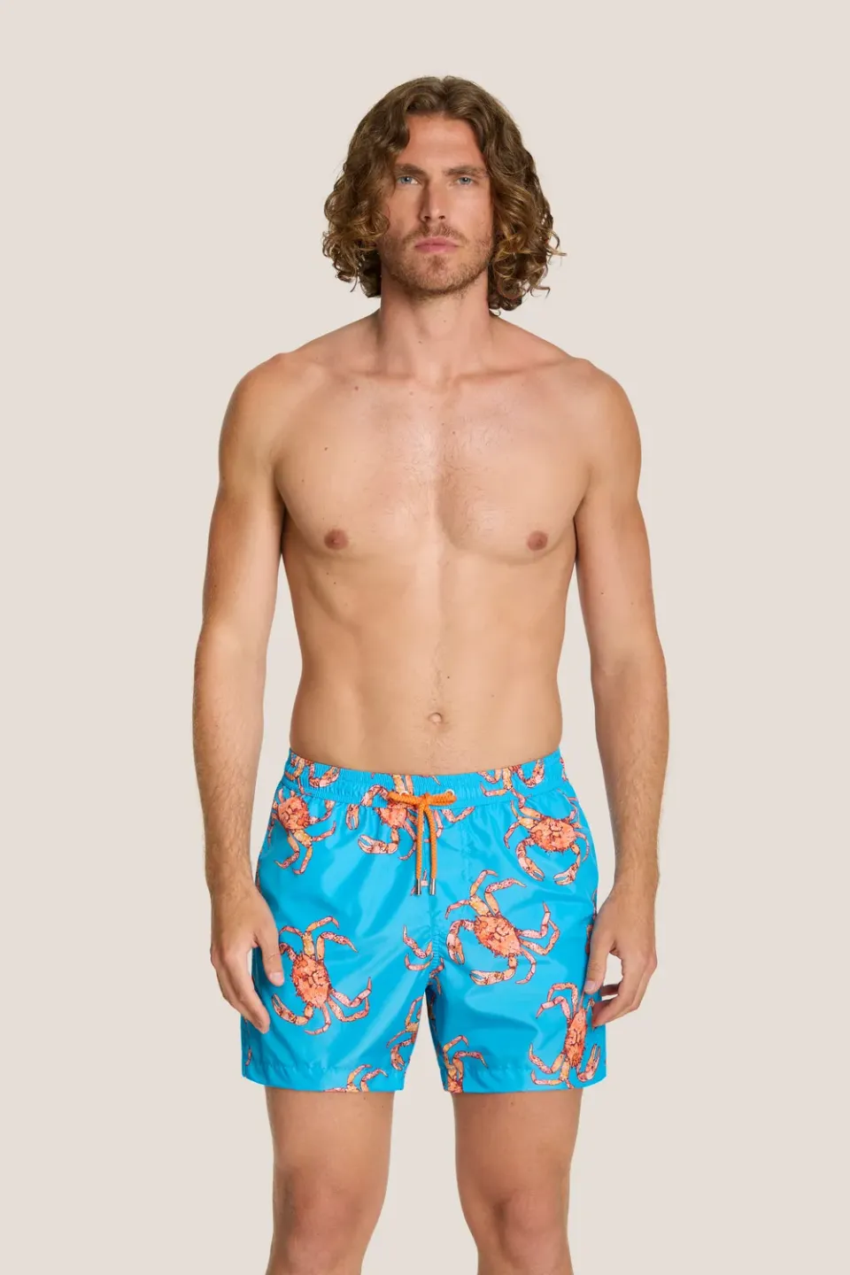 4 Giveness Crab short mare uomo blu asciugatura rapida