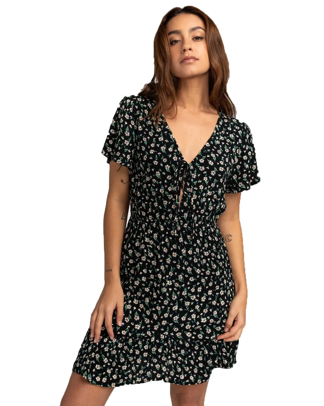 Billabong Day Trippin Vestito Donna viscosa scollo V