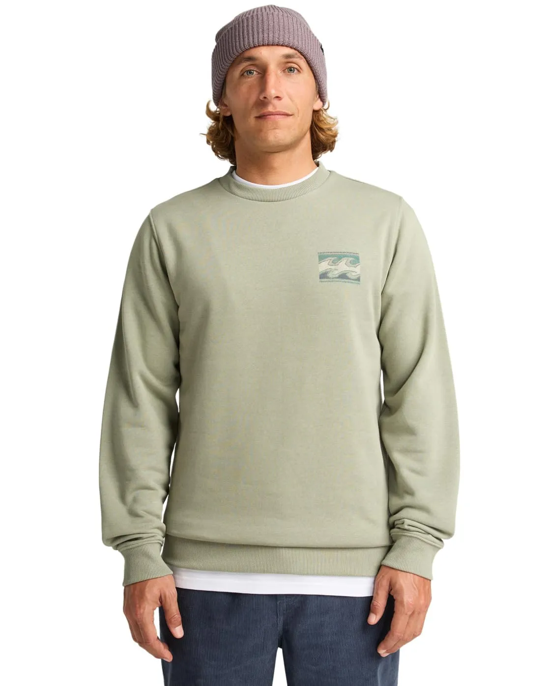 Billabong Foundation CR felpa uomo Blu Ombra S in cotone