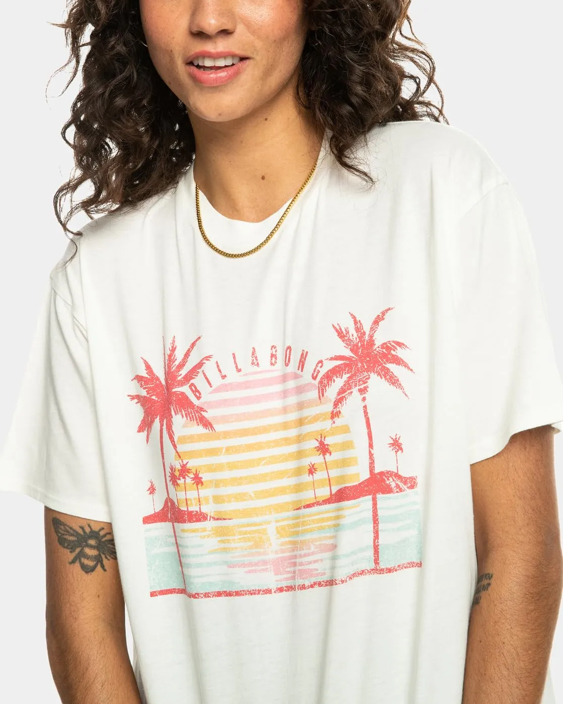 Billabong Golden Island Maglia Donna S cotone