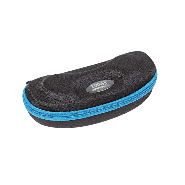 Zoggs Elite custodia occhialini taglia unica blu grigio