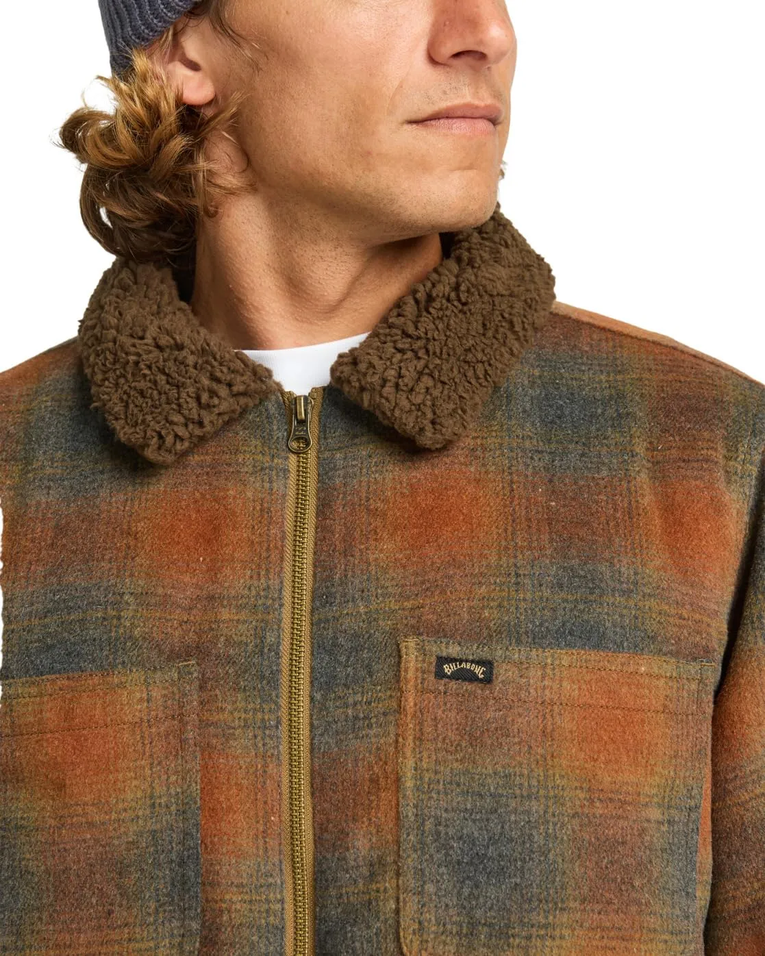 Billabong Hills Sherpa Gilet Uomo in Pile