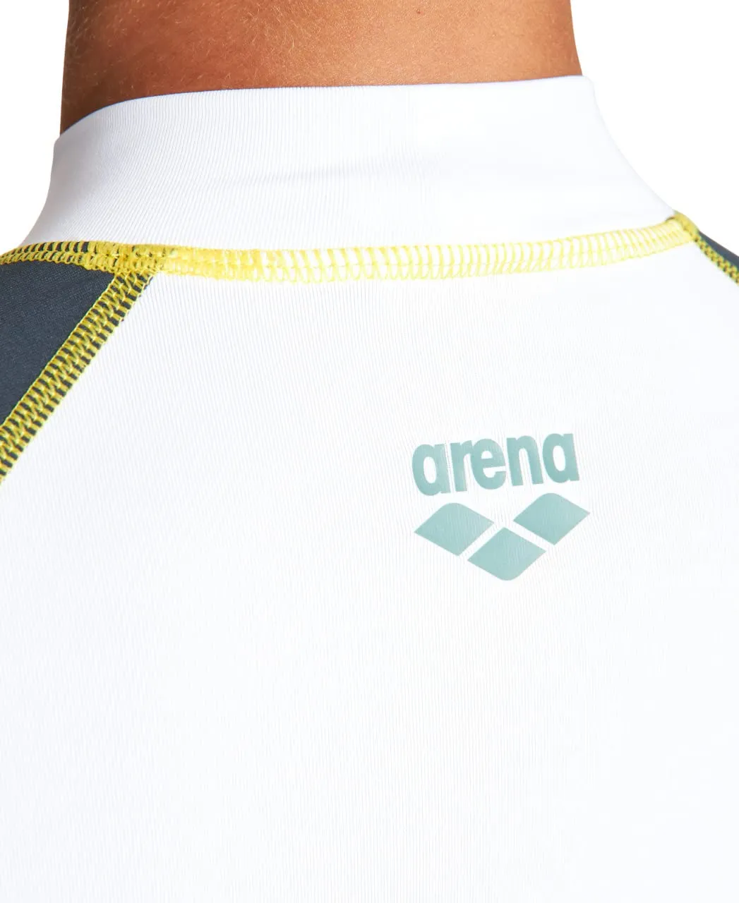 Arena Rash Vest ML Bambino 8-9 Bianco Protezione UV Mare