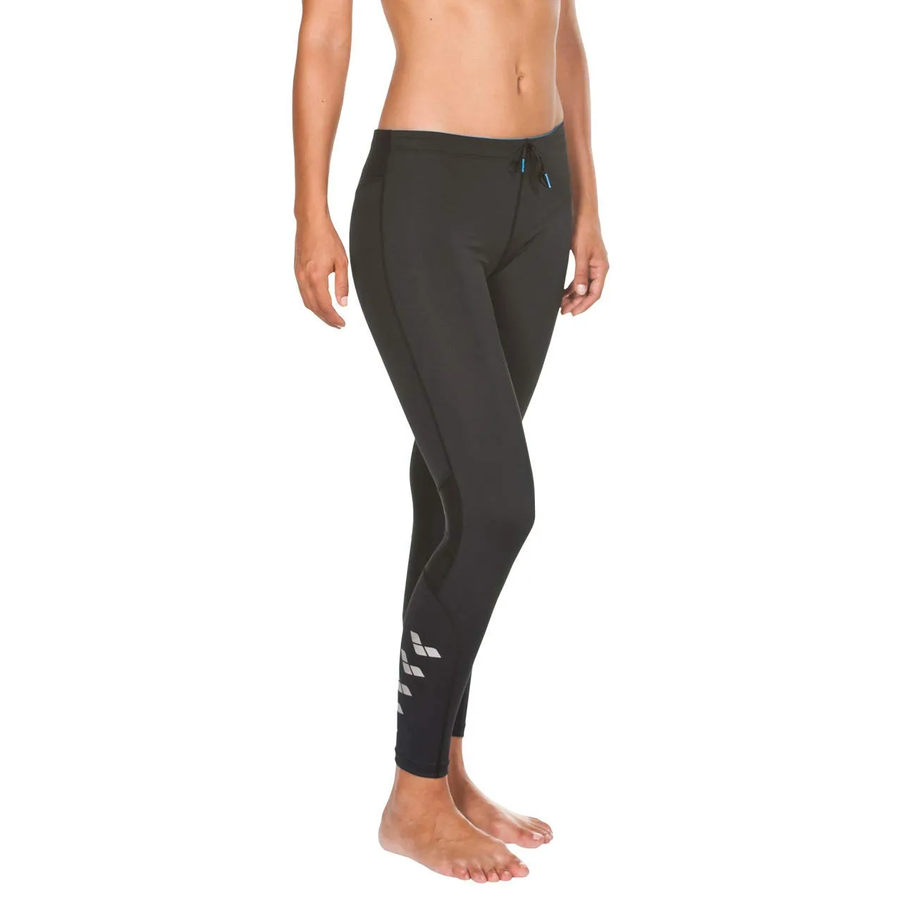 Arena Run Long Tights leggings corsa donna neri