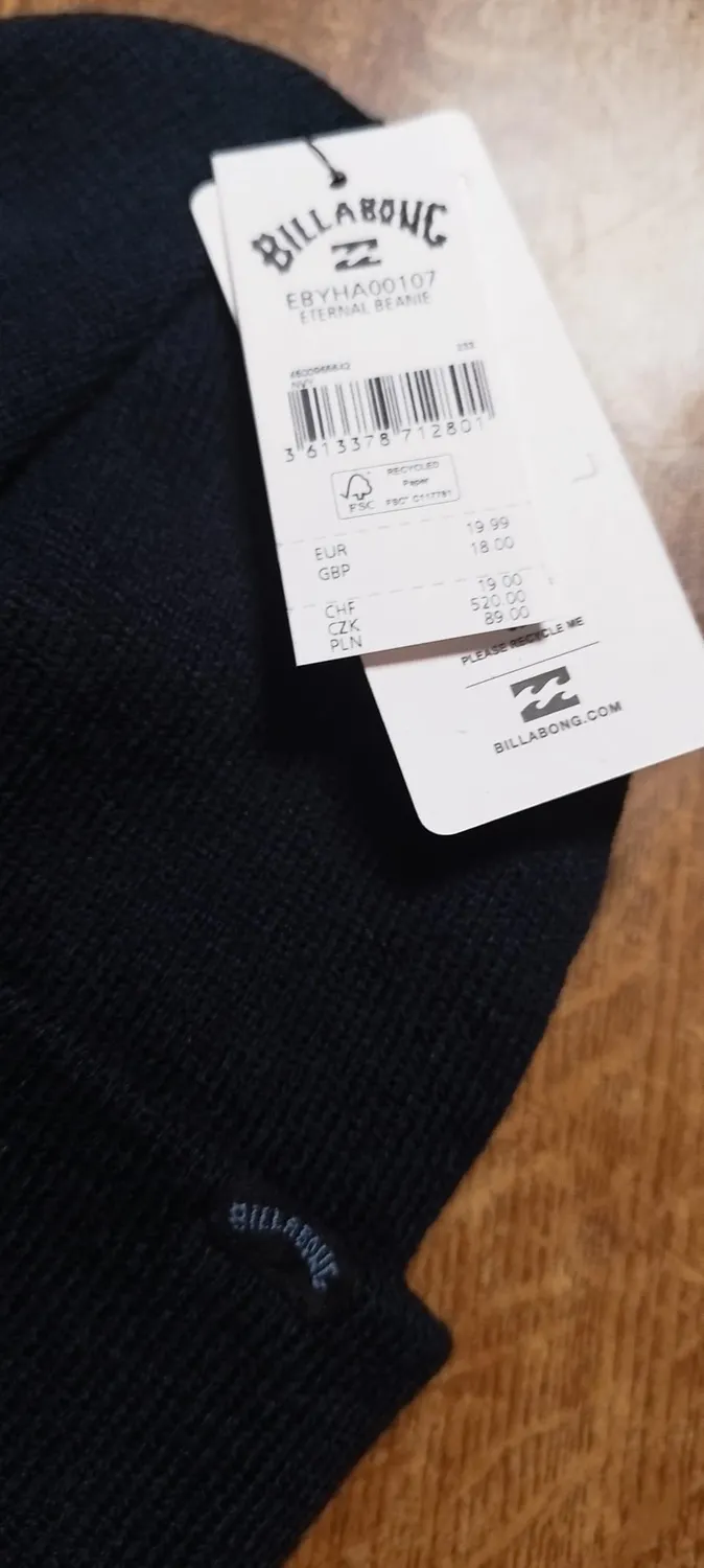 Billabong Eternal Beanie Berretto Uomo Blu caldo