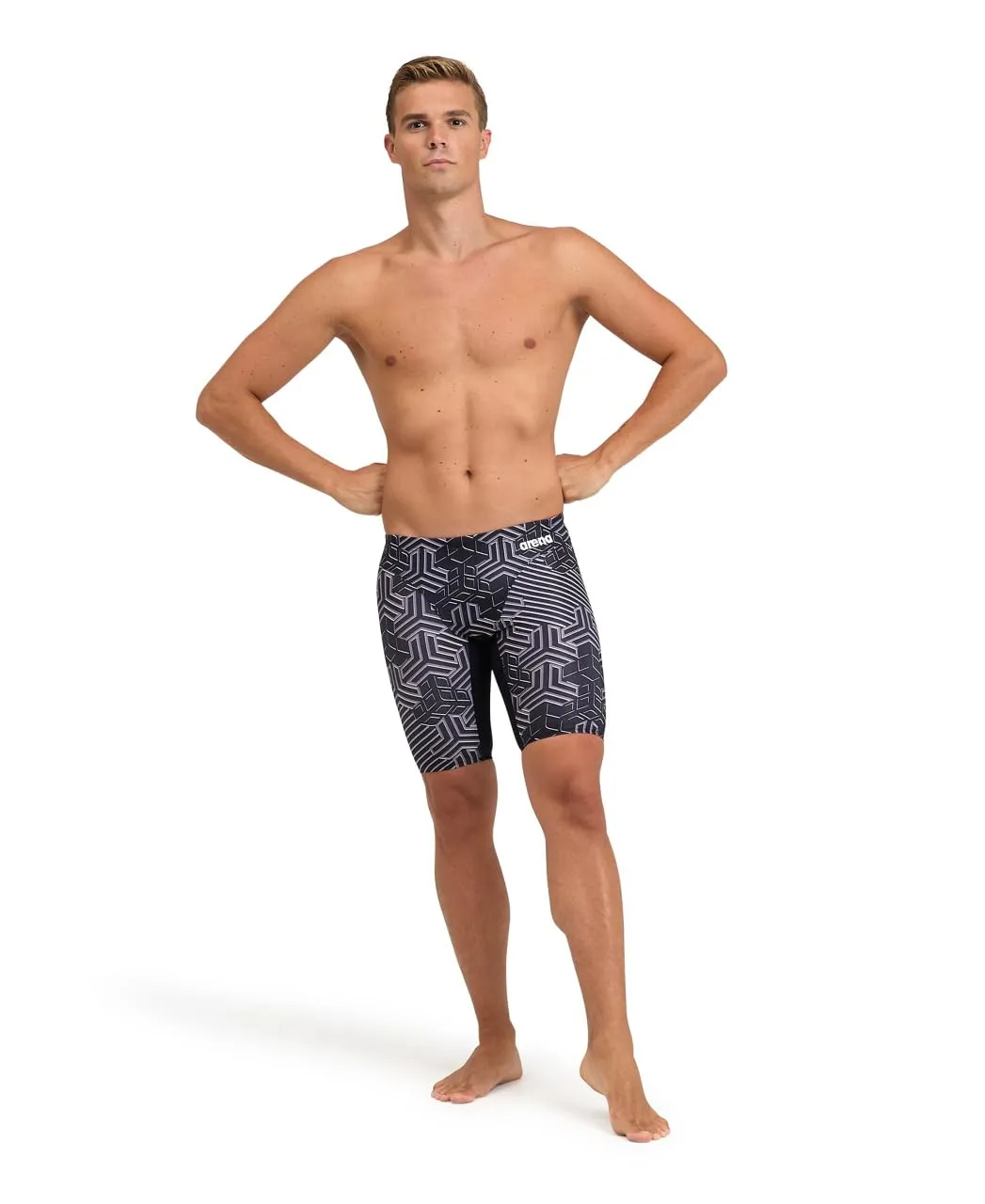 Arena Kikko Pro Bermuda Uomo 52 Navy Telo Spugna