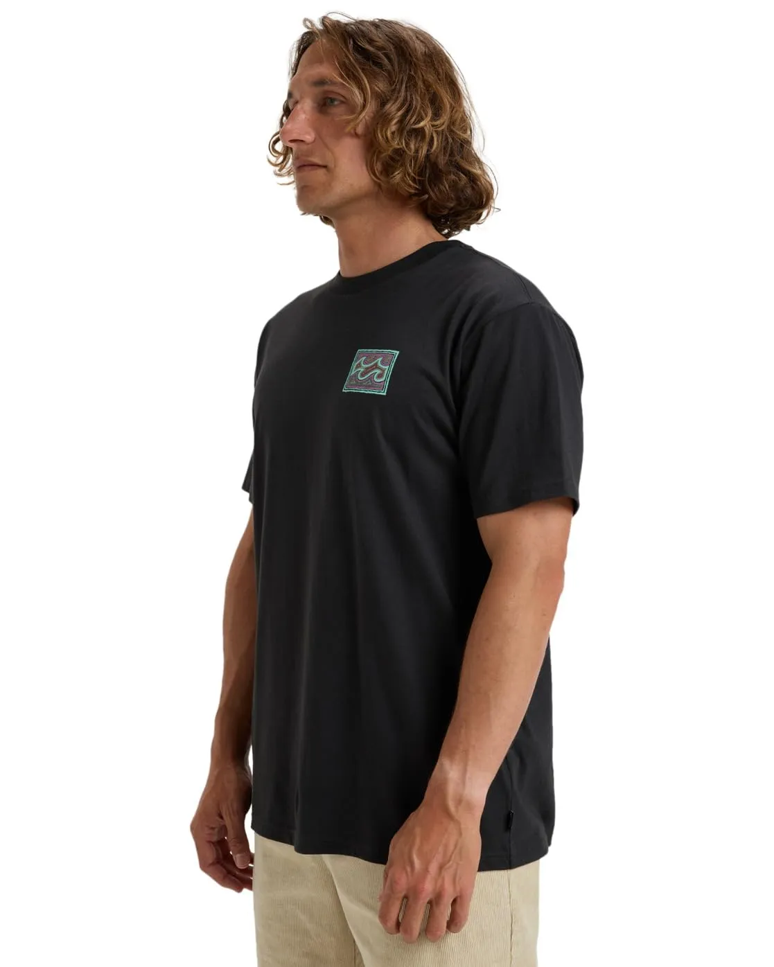 Billabong Crayon Wave SS T-Shirt Uomo Cotone