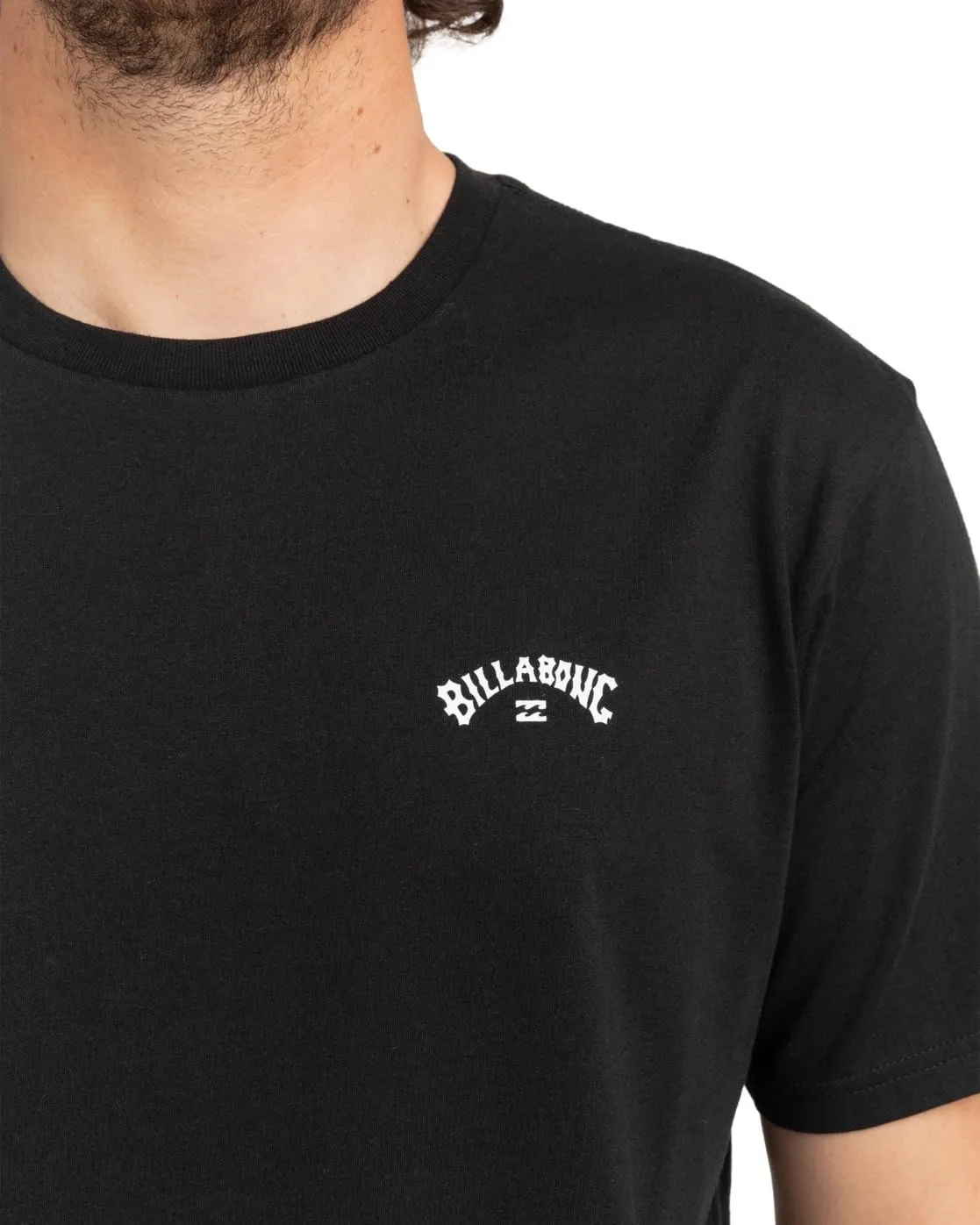 Billabong Arch Wave SS Screen Tee t-shirt ragazzo nero 14 anni cotone
