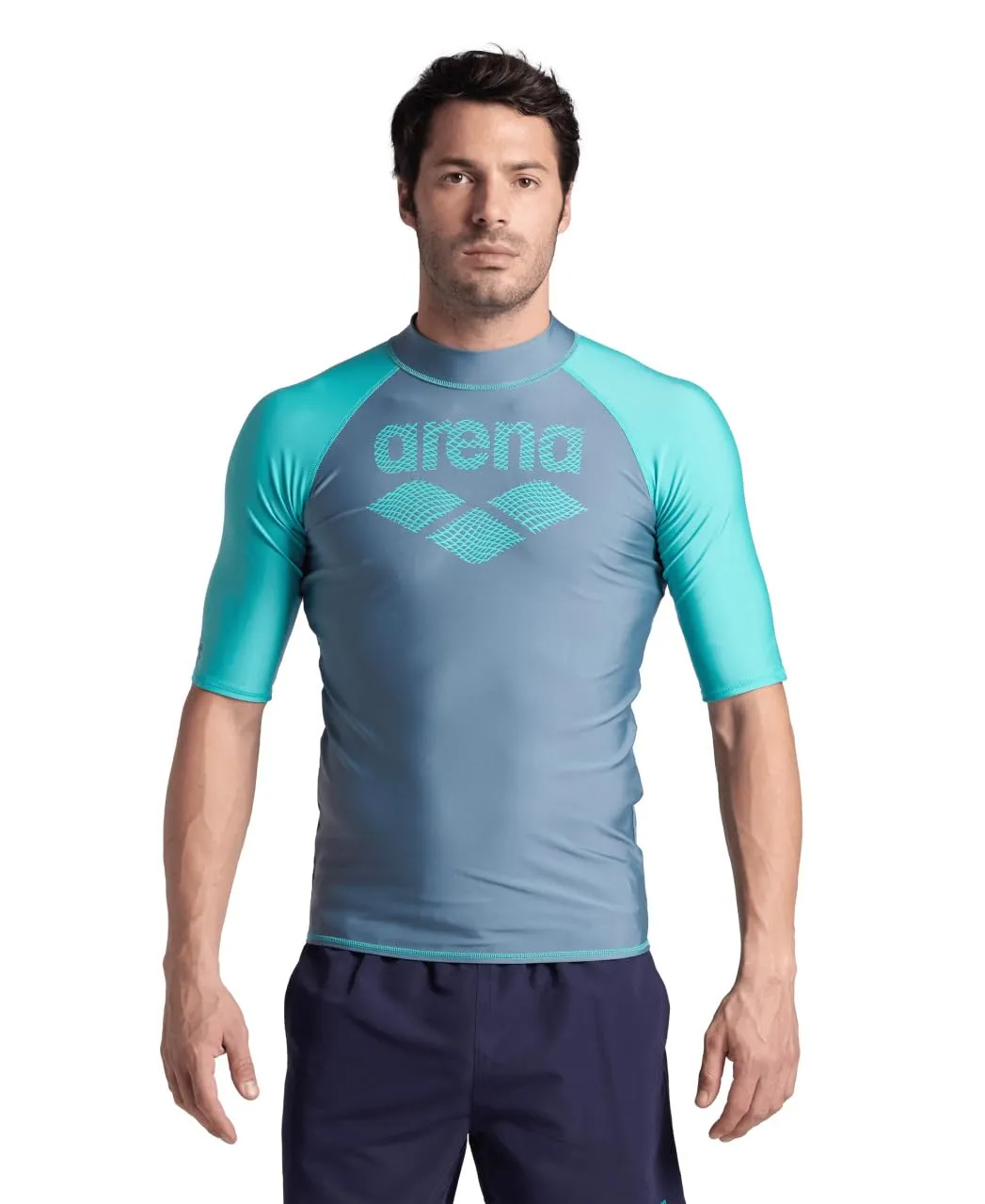 Arena Rash Vest Graphic rash guard uomo manica corta