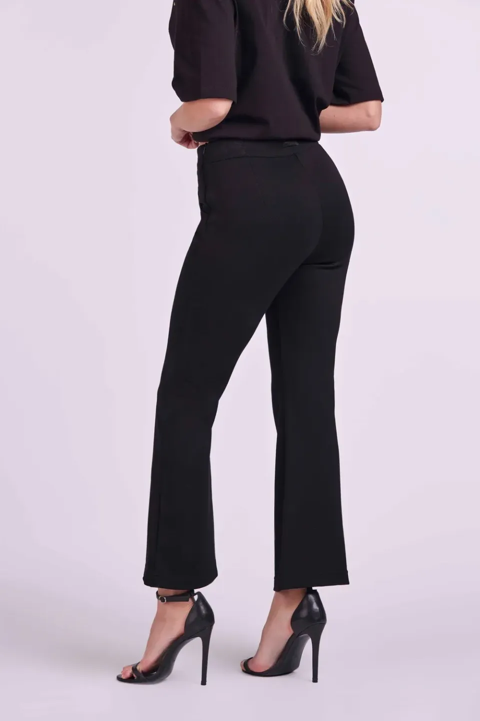4 Giveness Laddian Pantaloni Eleganti Neri