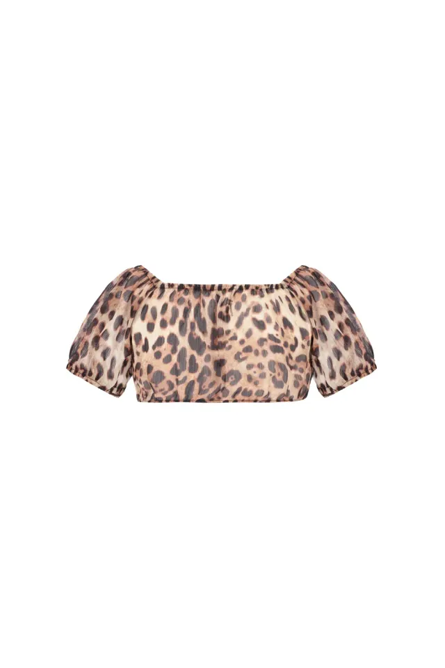 4Giveness Crop Top MM Georgette top fantasia var.unica