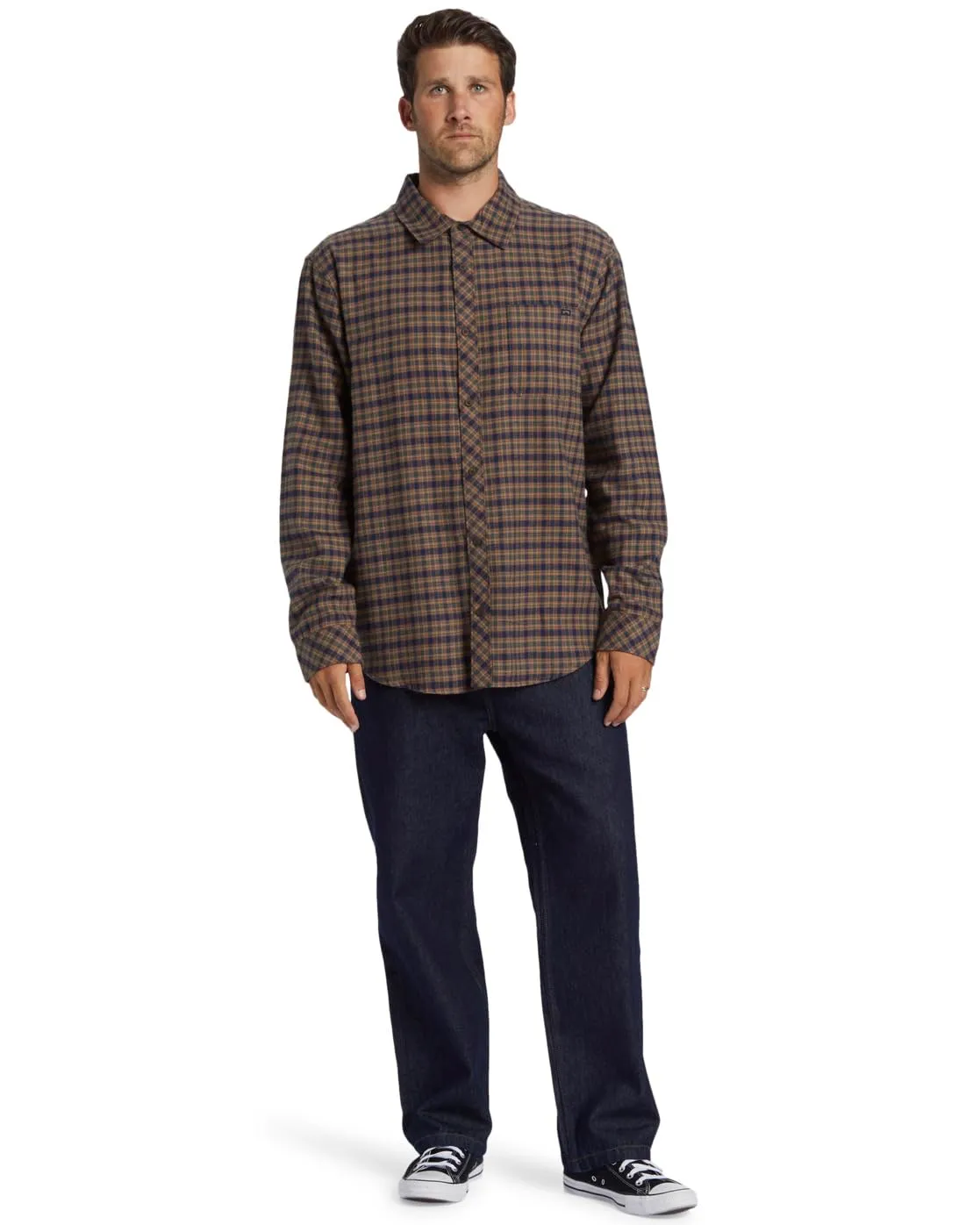 Billabong Coastline Flannel camicia uomo in flanella quadri
